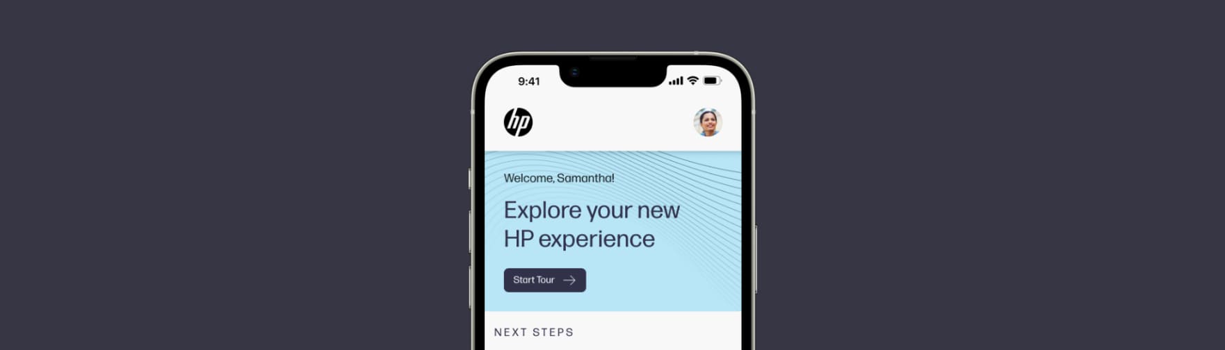 HP mobile app